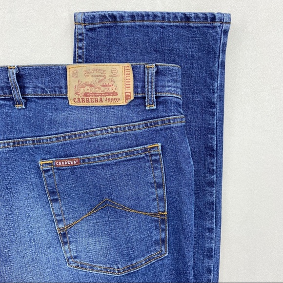 CARRERA Jeans Regular Fit Straight Leg 700 Elastic Jeans Denim - Picture 6 of 7